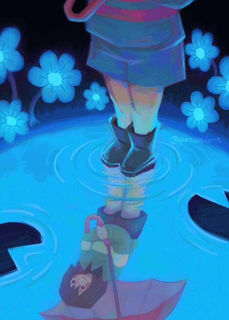 Frisk and Chara Frisk and Chara
